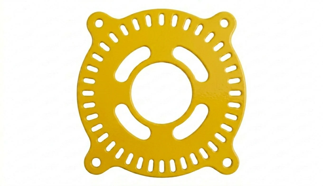 Powder coated part